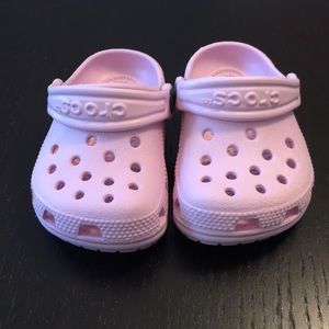 Brand new - Lite Pink Crocs - little girl